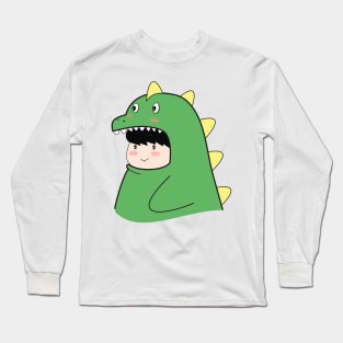 Dino boy Long Sleeve T-Shirt